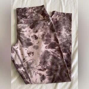 Lululemon align Diamond dye Mink Bery lunar Rock shadow grey size 10